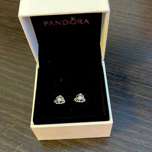 Pandora princess earrings